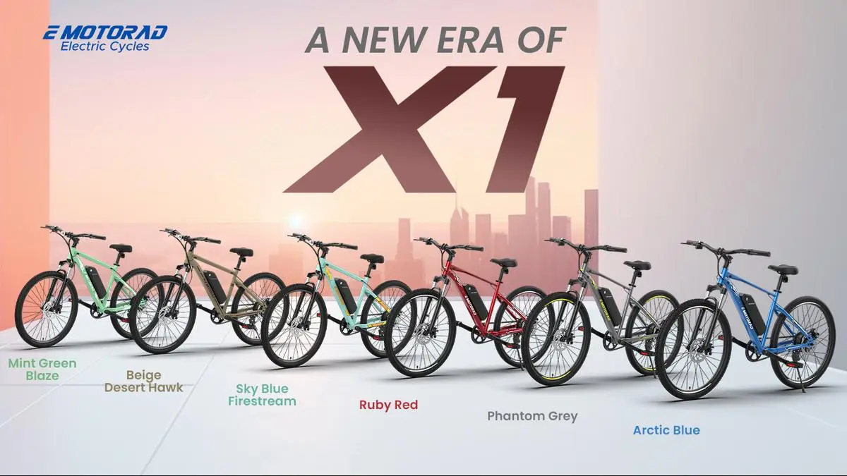 EMotorad X1 returns with refreshed battery, bold colours, and extended range