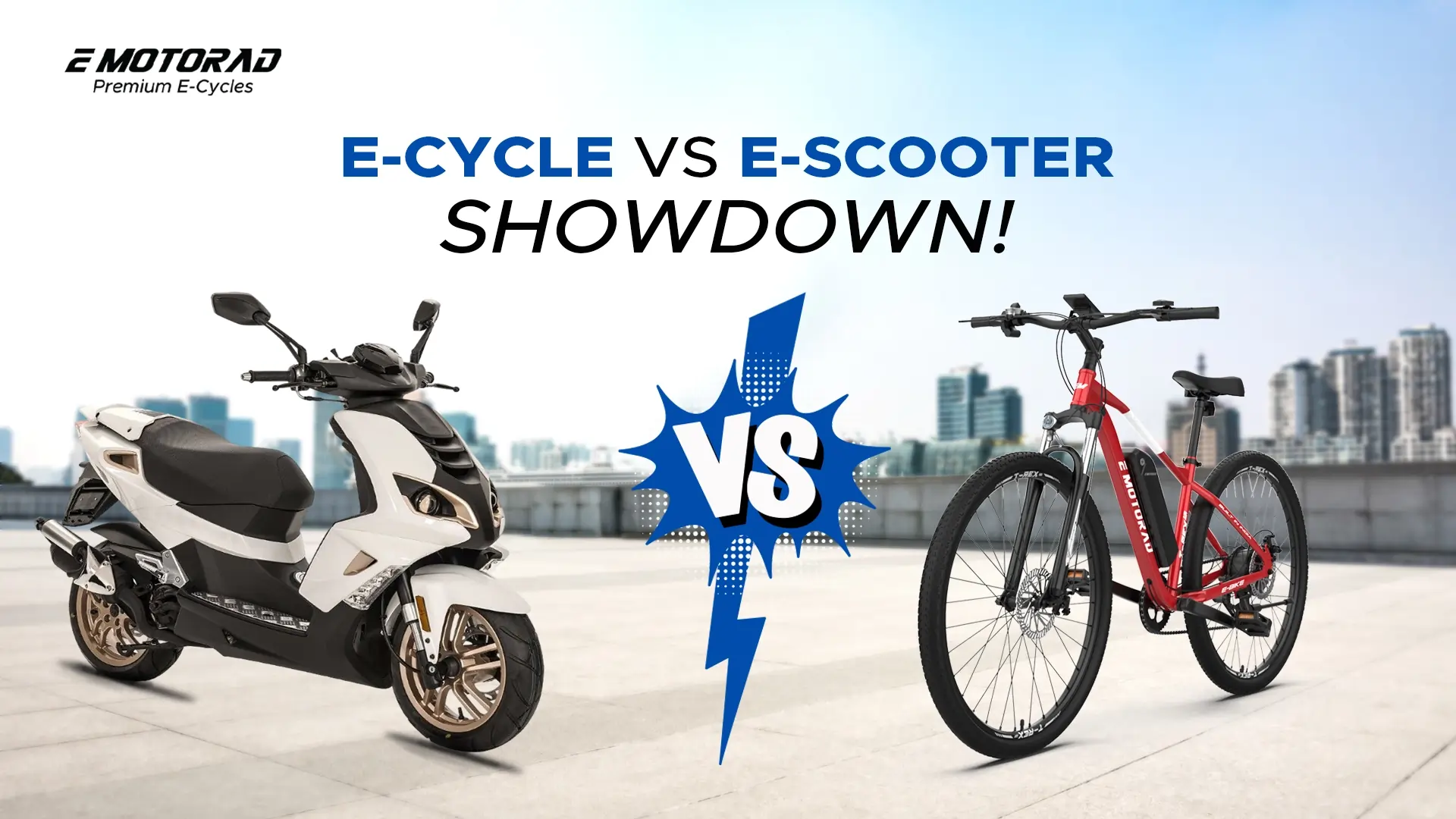 Electric Cycles VS Electric Scooters: Pros and Cons