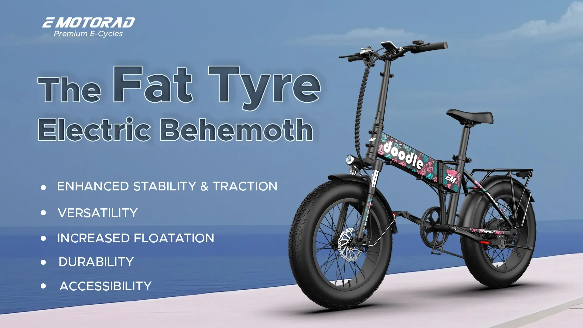 The Advantages of Fat Tyre Electric Cycles: A Distinctive Riding Experience