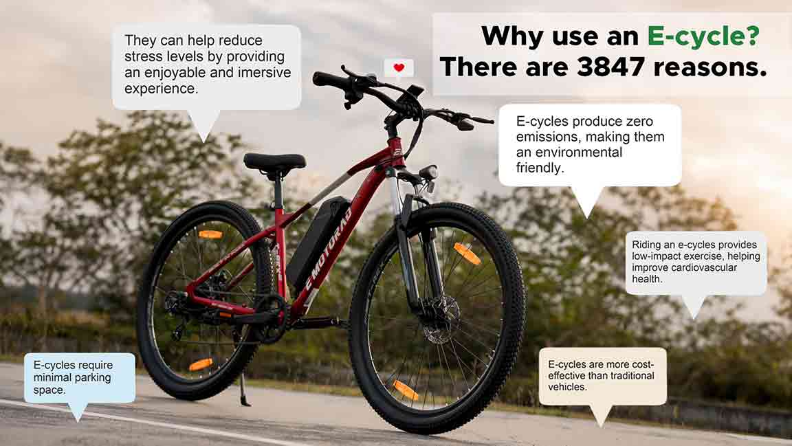Benefits of Using Electric Cycles
