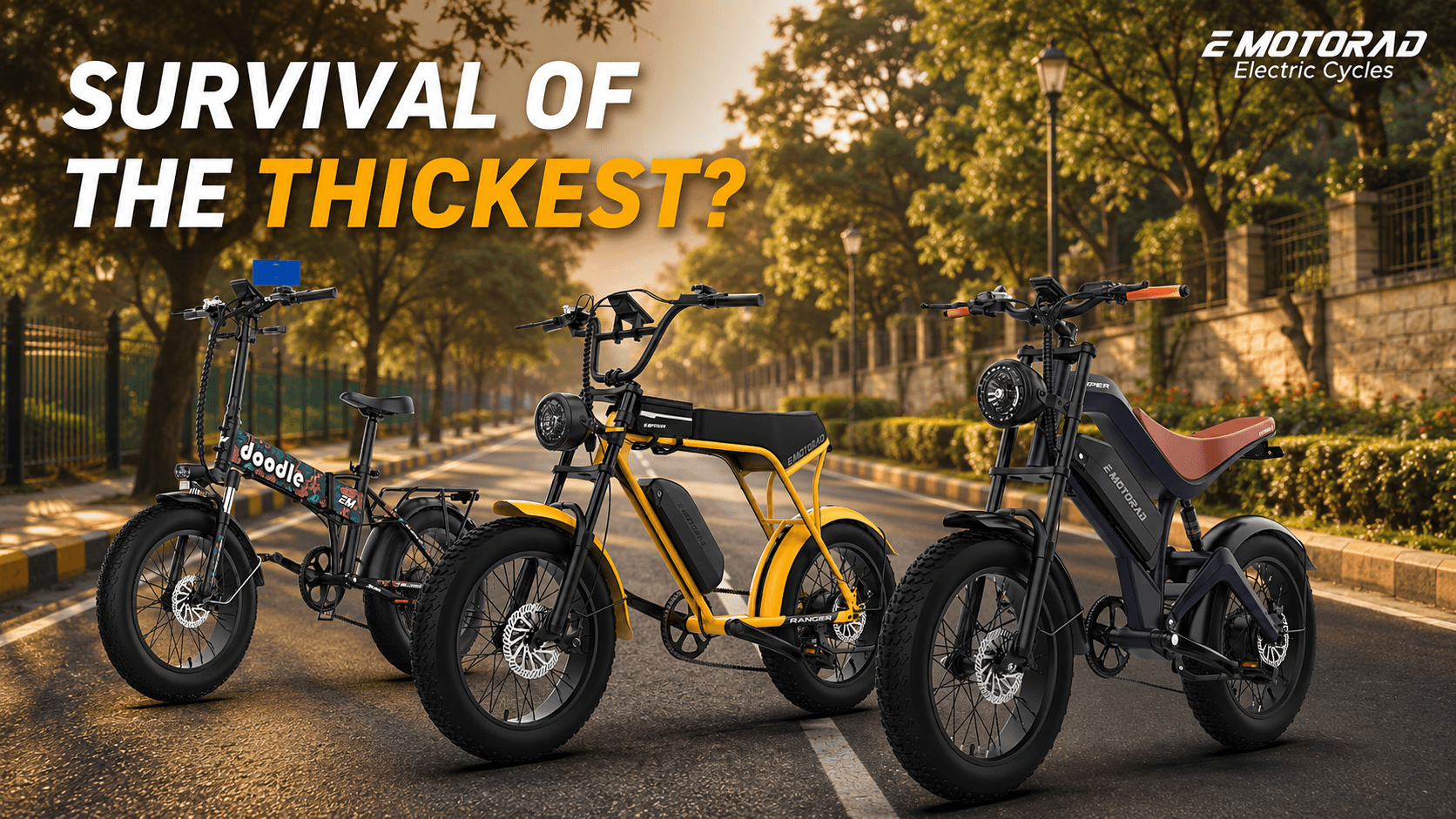 Fat Tyre Electric Cycle: Are Those Big Chunky Tyres Actually Worth It?