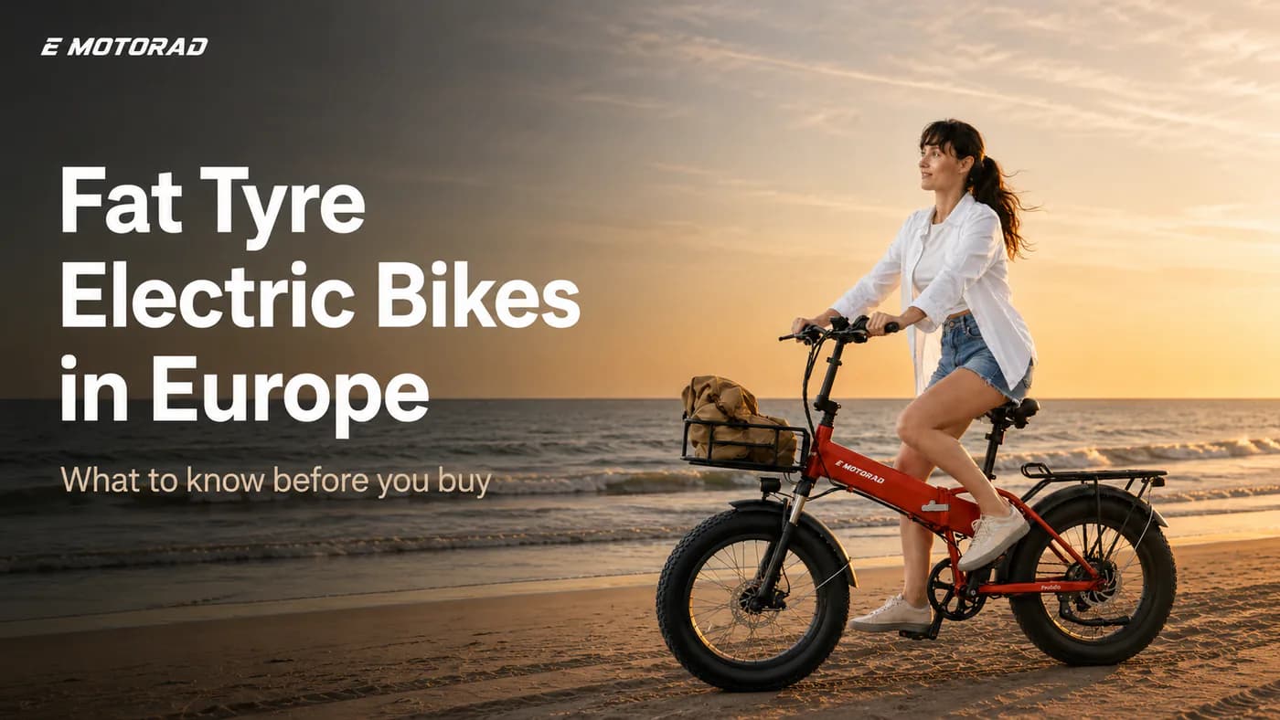 Fat Tyre Electric Bikes in Europe: What You Need to Know