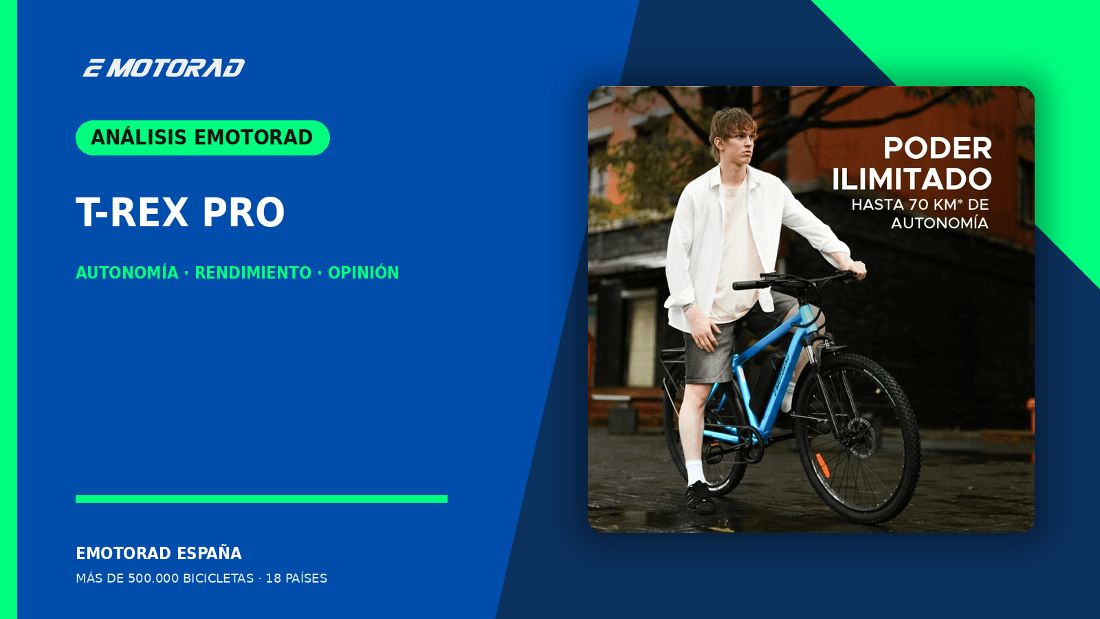 EMotorad T-Rex Pro: análisis, autonomía y opinión para España