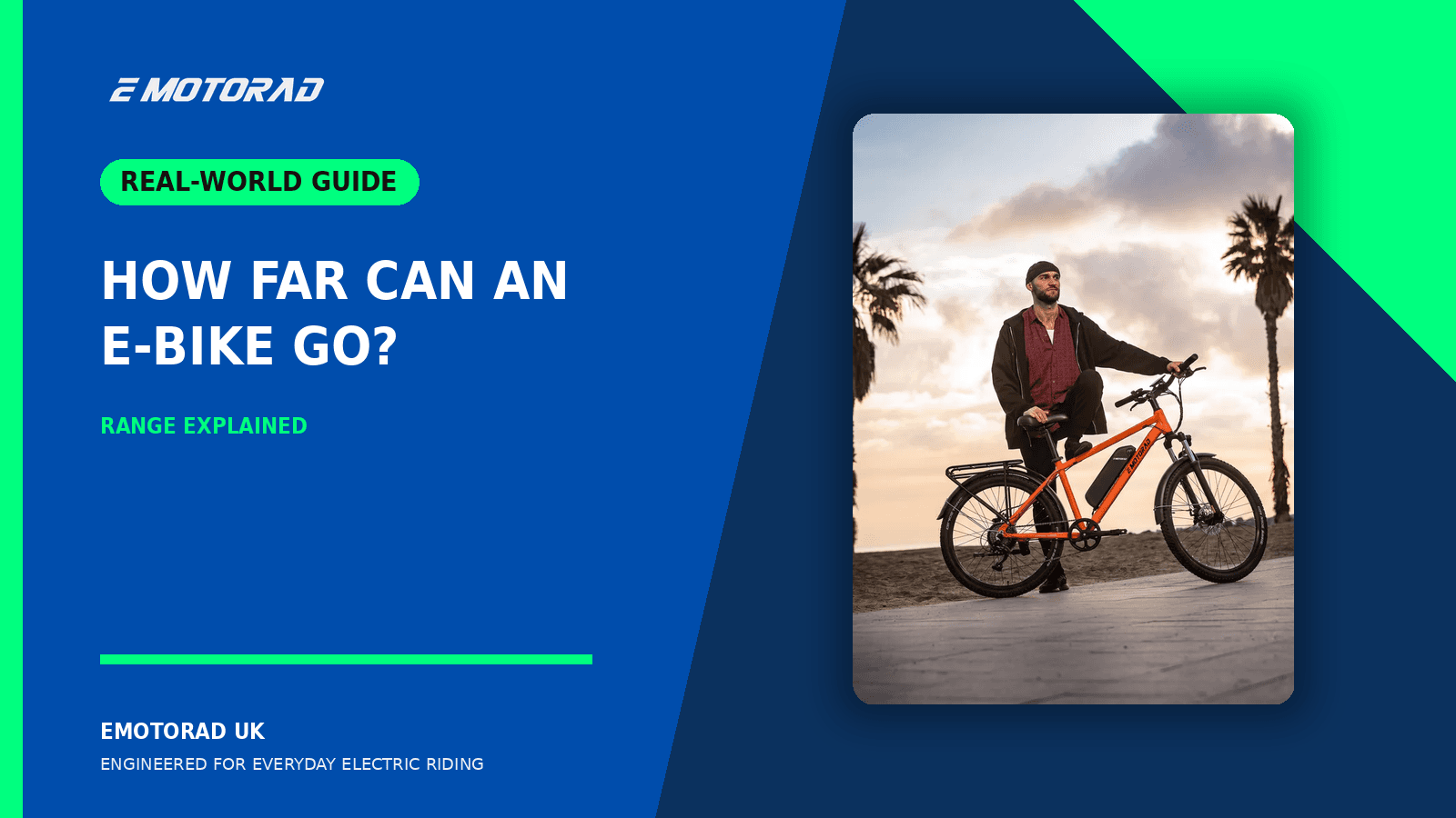 How Far Can an Electric Bike Go? Range Explained