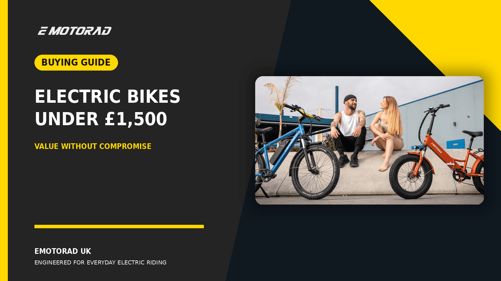 Electric Bikes Under £1,500: What UK Buyers Should Look For