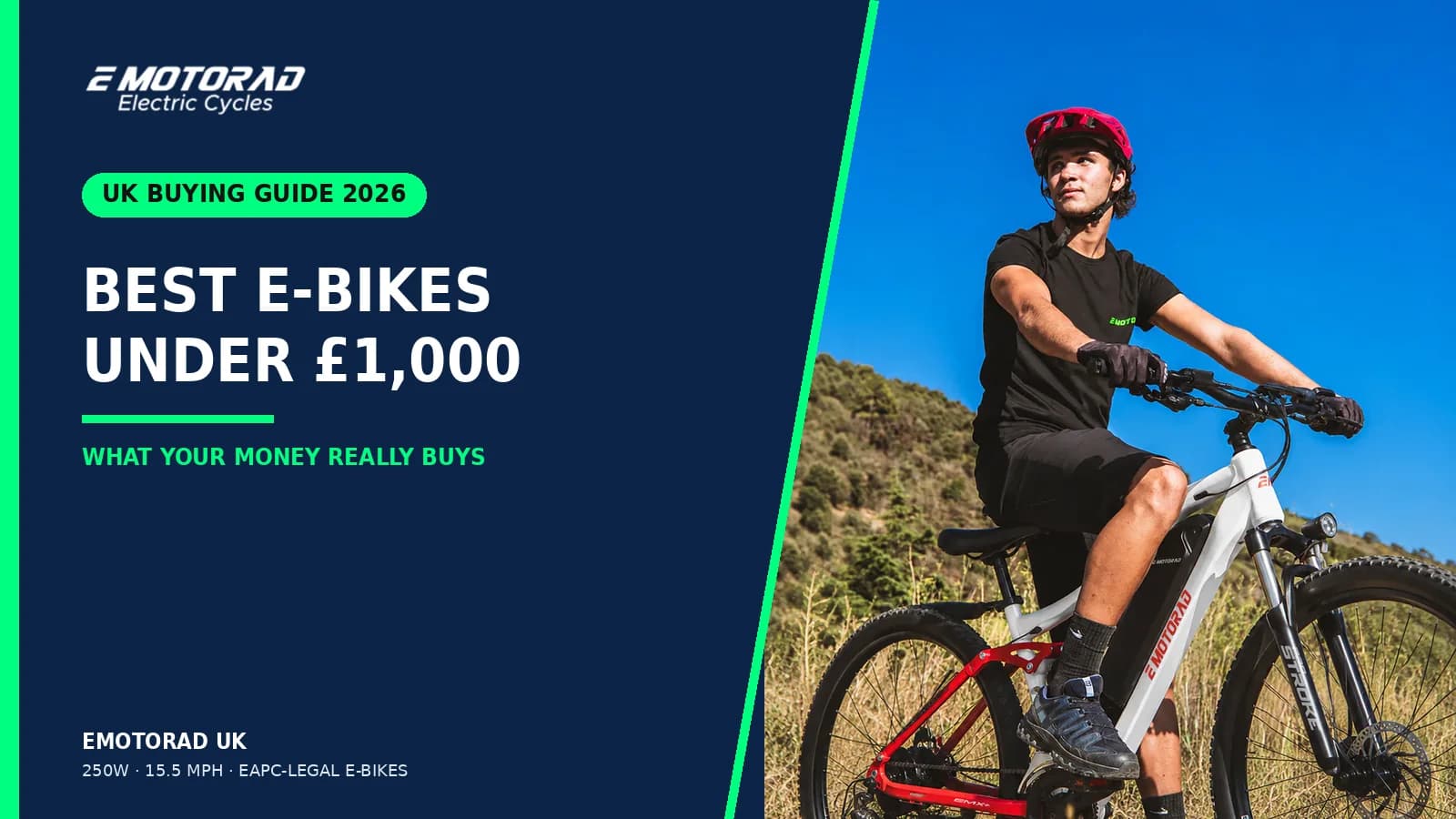 Best Electric Bikes Under £1,000 in the UK (2026)
