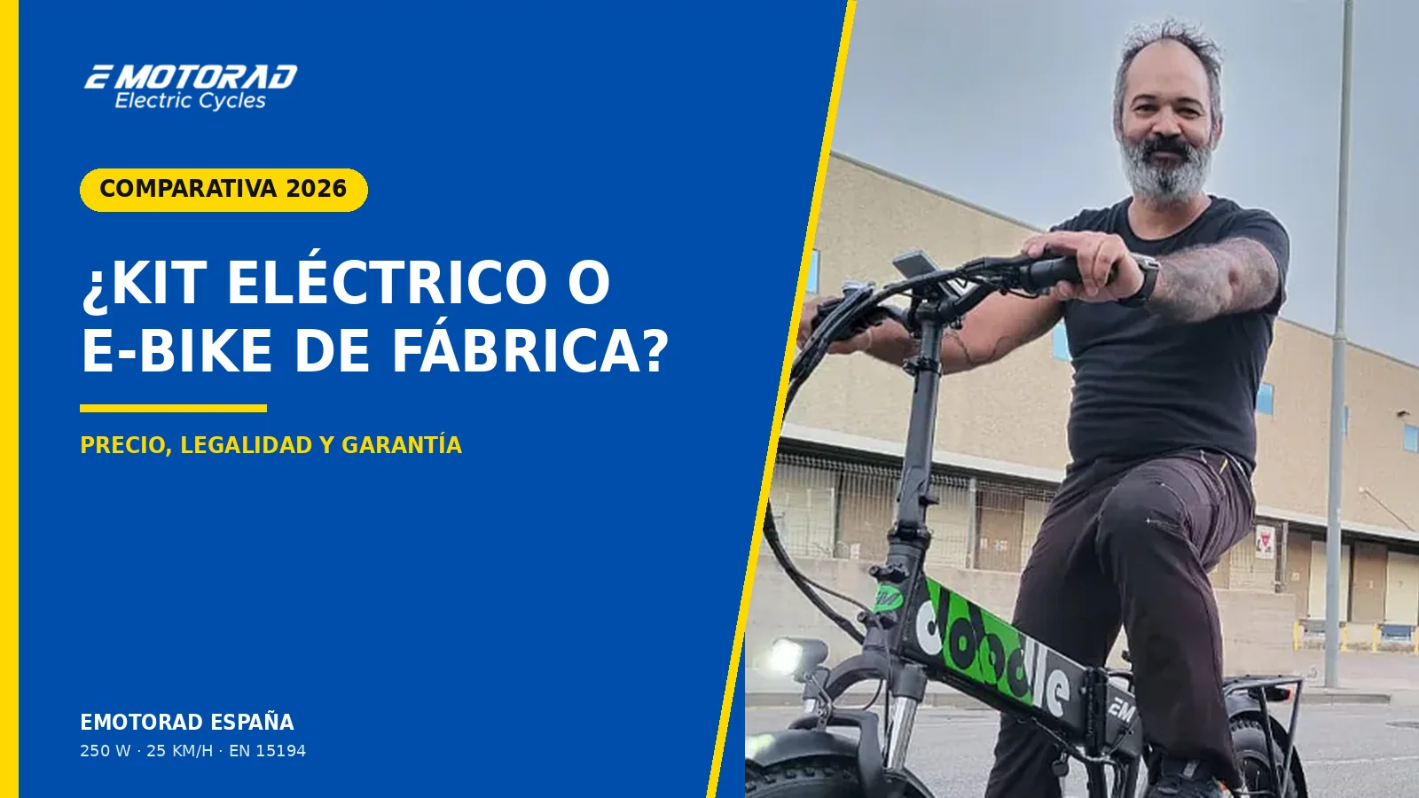 Kit para convertir tu bici en eléctrica vs comprar una e-bike