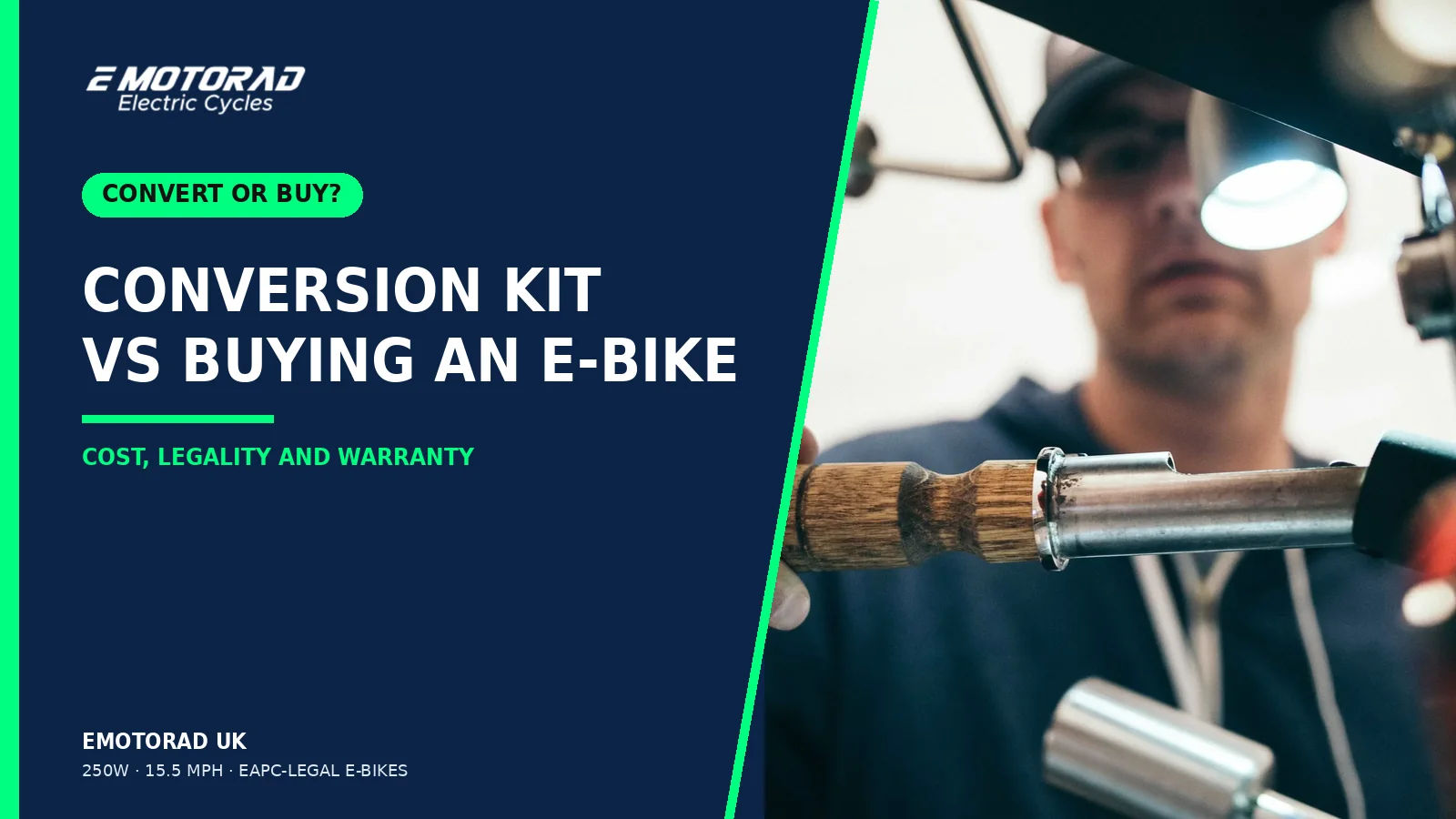 Electric Bike Conversion Kit vs Buying an E-Bike