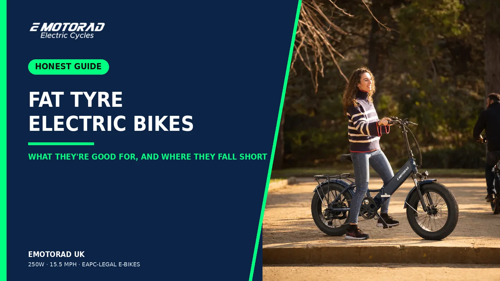 Fat Tyre Electric Bikes: What They're Good For (and Where They Fall Short)