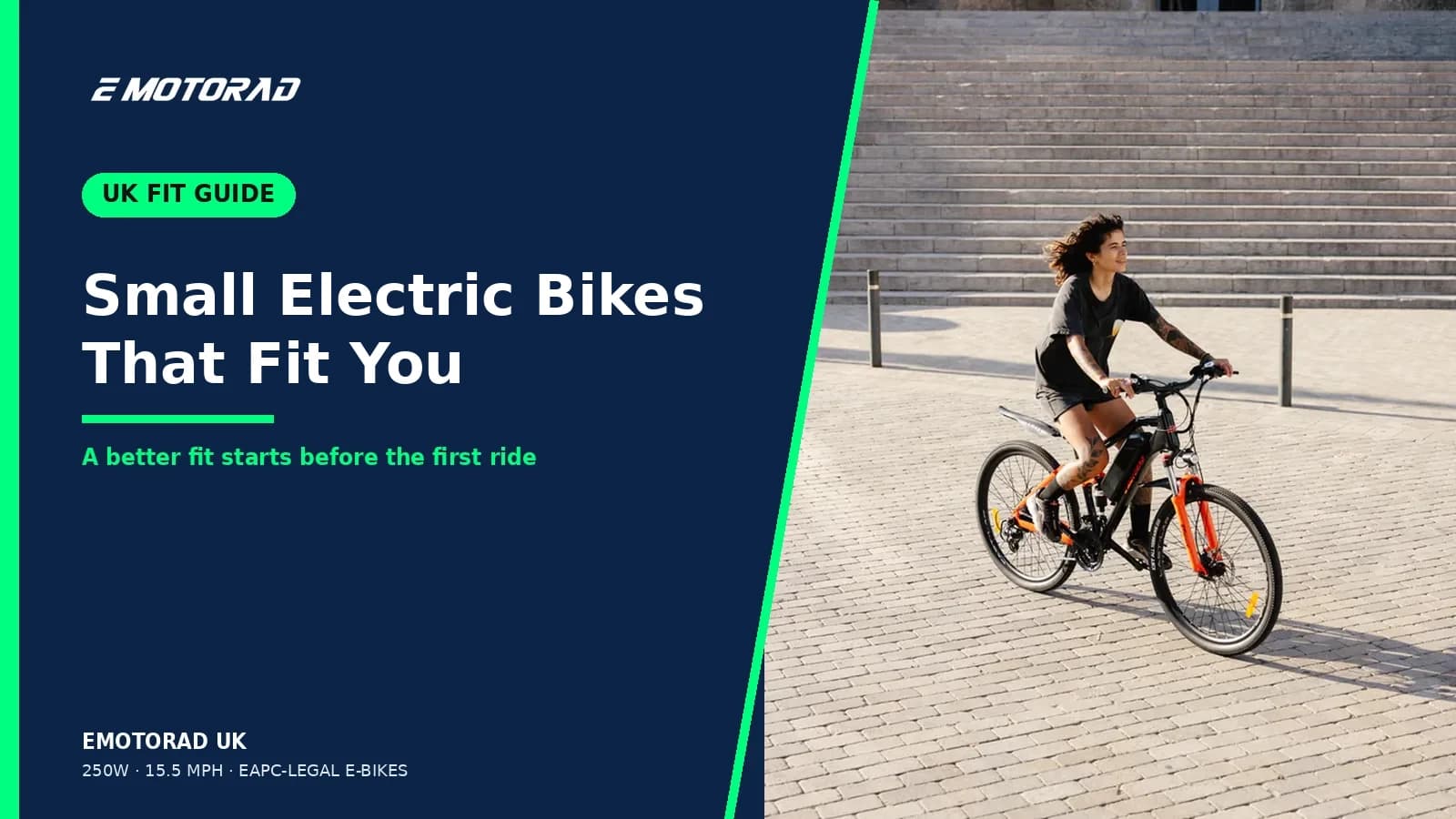 Best Small Electric Bikes in the UK: A Fit Guide for Riders from 152 cm and the Right EMotorad Model