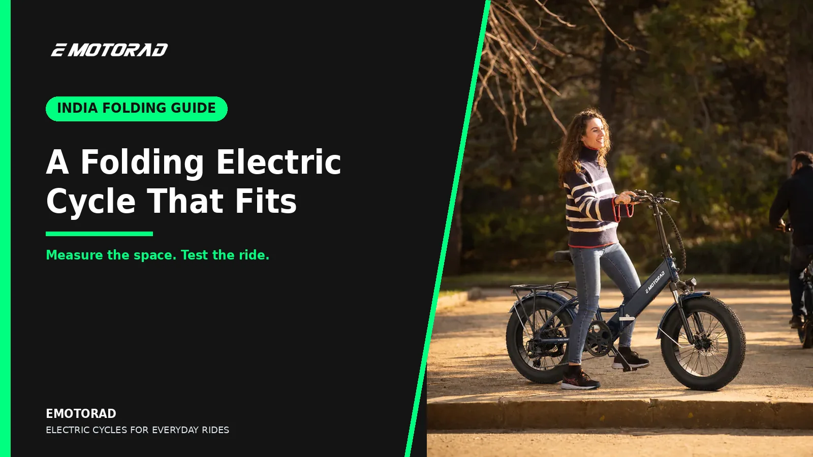 Folding Electric Cycle Buying Guide India: Fit, Storage and Ride