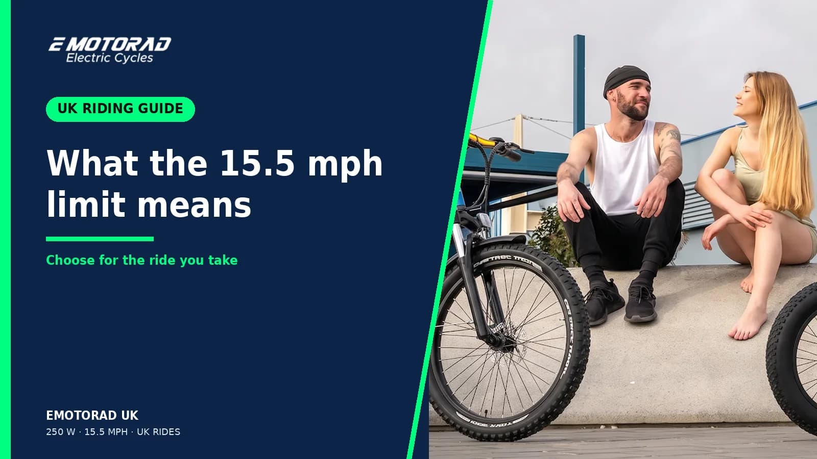 Fastest E-Bike in the UK: What the 15.5 mph Limit Means for Your Ride