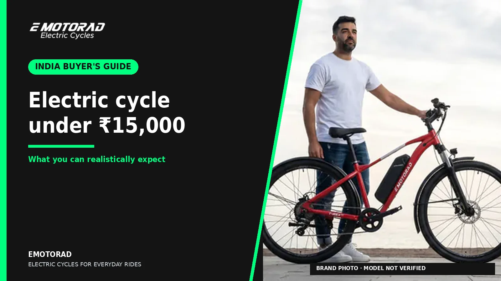 Electric Cycle Under ₹15,000 in India: What You Can Realistically Expect