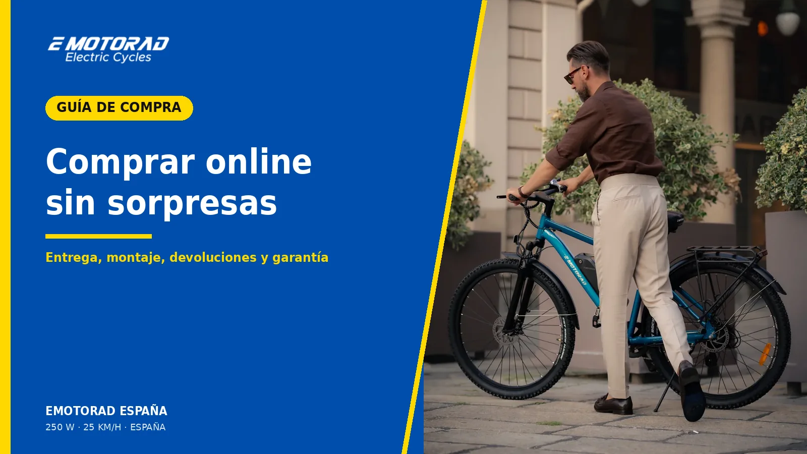 Comprar una bicicleta eléctrica online: guía paso a paso para hacerlo sin sorpresas