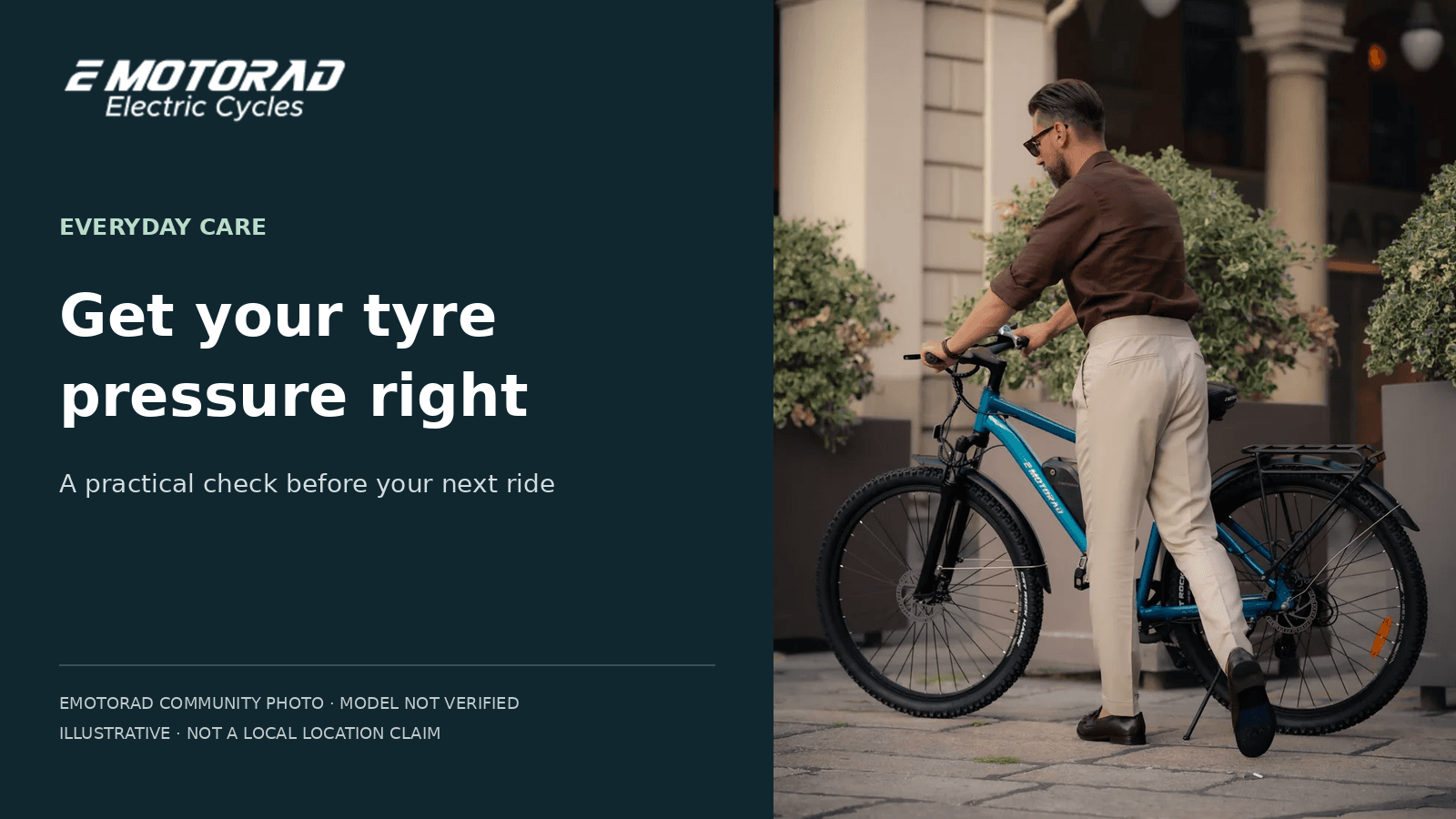 Electric Bike Tyre Pressure: How to Find the Right Setting for Your Ride