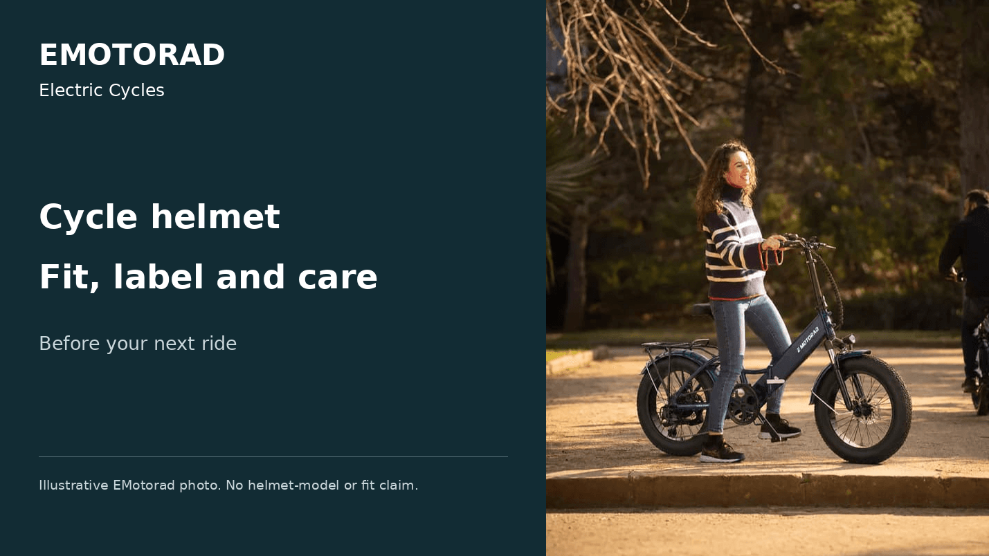 Cycle Helmet in India: Choose the Right Fit, Check the Label and Look After It