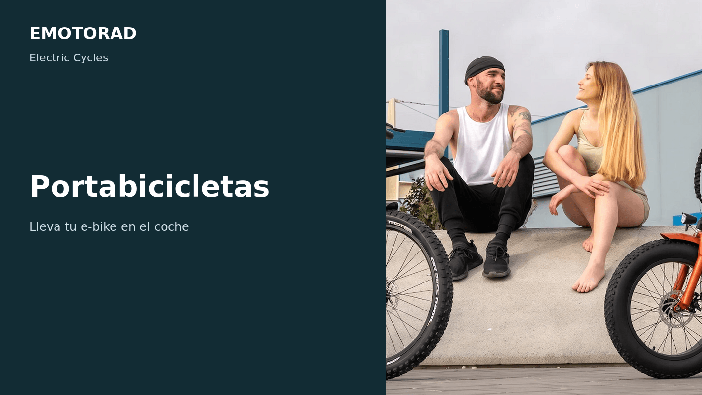 Portabicicletas: cómo llevar tu bicicleta eléctrica en el coche sin errores