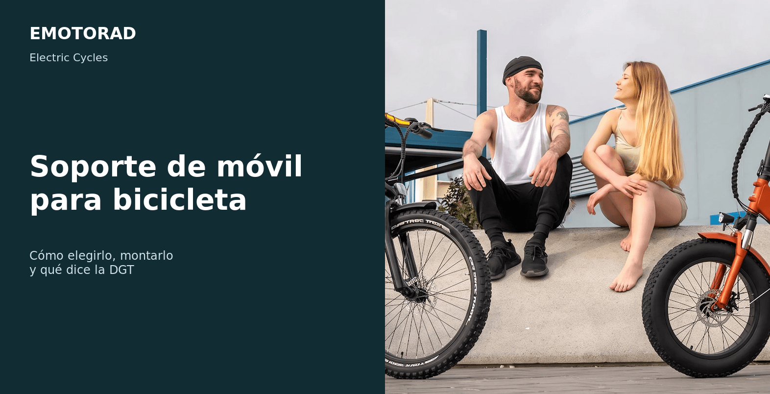 Soporte de móvil para bicicleta: cómo elegirlo, montarlo y qué dice la DGT