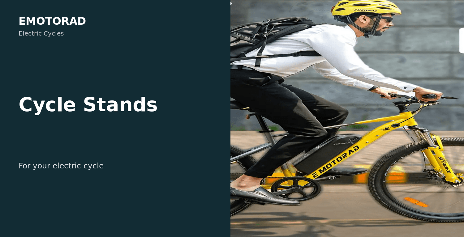 Cycle Stands for Electric Cycles: Types, Fitting and Everyday Use in India