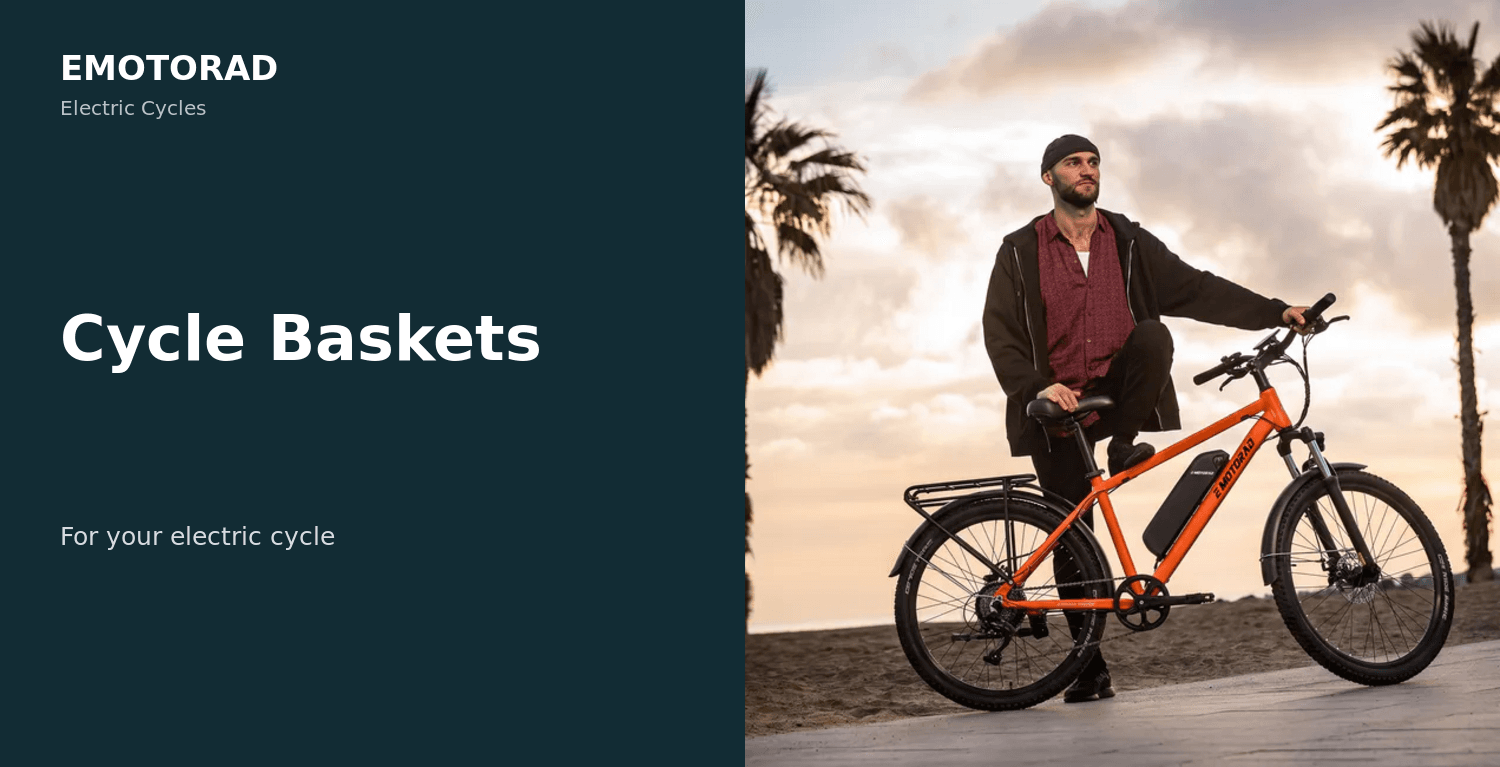 Cycle Basket Guide: Choosing and Fitting One on Your Electric Cycle