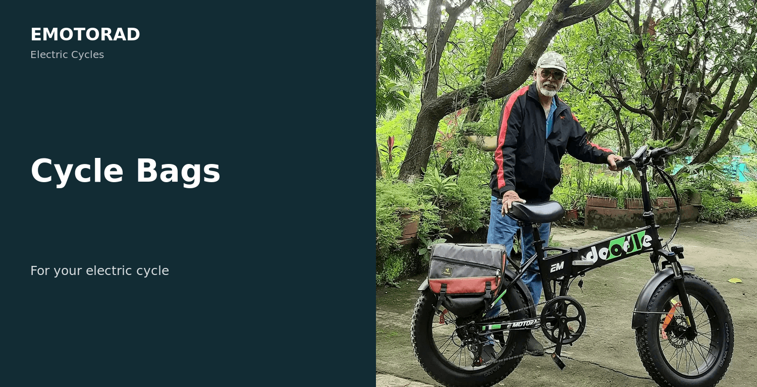 Cycle Bag Guide: Choosing the Right One for Your Electric Cycle