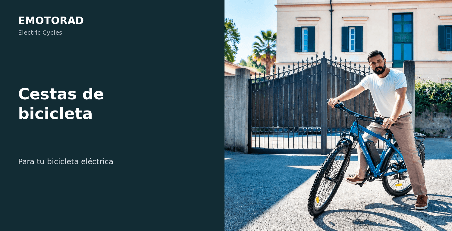 Cesta de bicicleta: cómo elegir e instalar una en tu bicicleta eléctrica