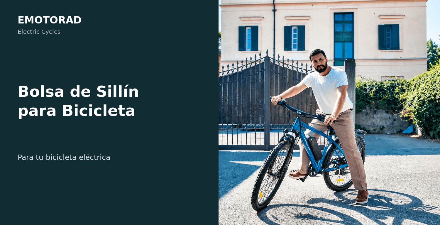 Bolsa de sillín para bicicleta: guía completa para elegir y usar la tuya en España