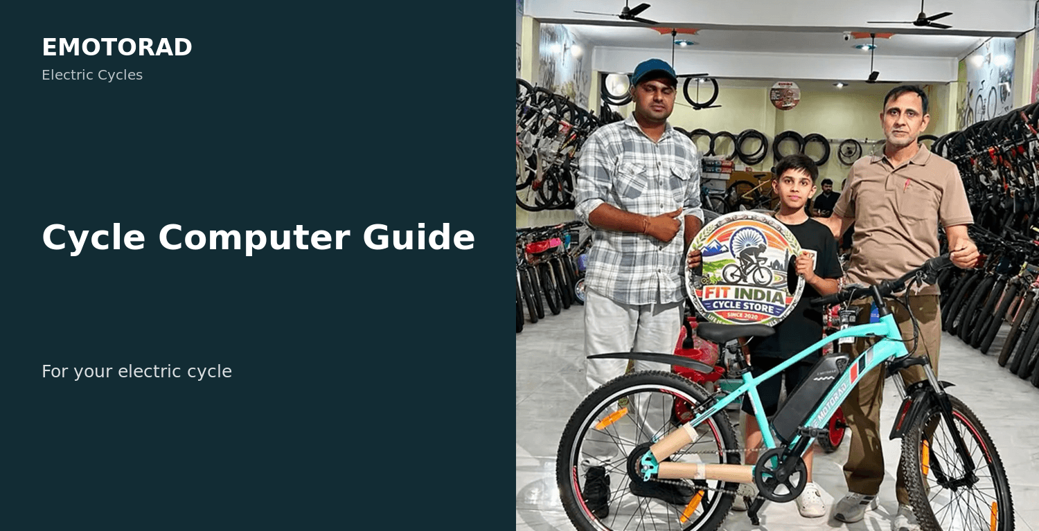 Cycle Computer Guide: Choosing the Right One for Your Electric Cycle