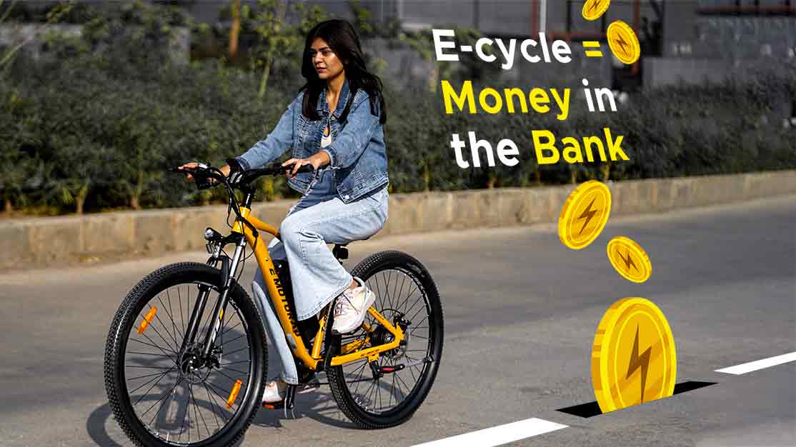 Save Money by Riding an E-cycle