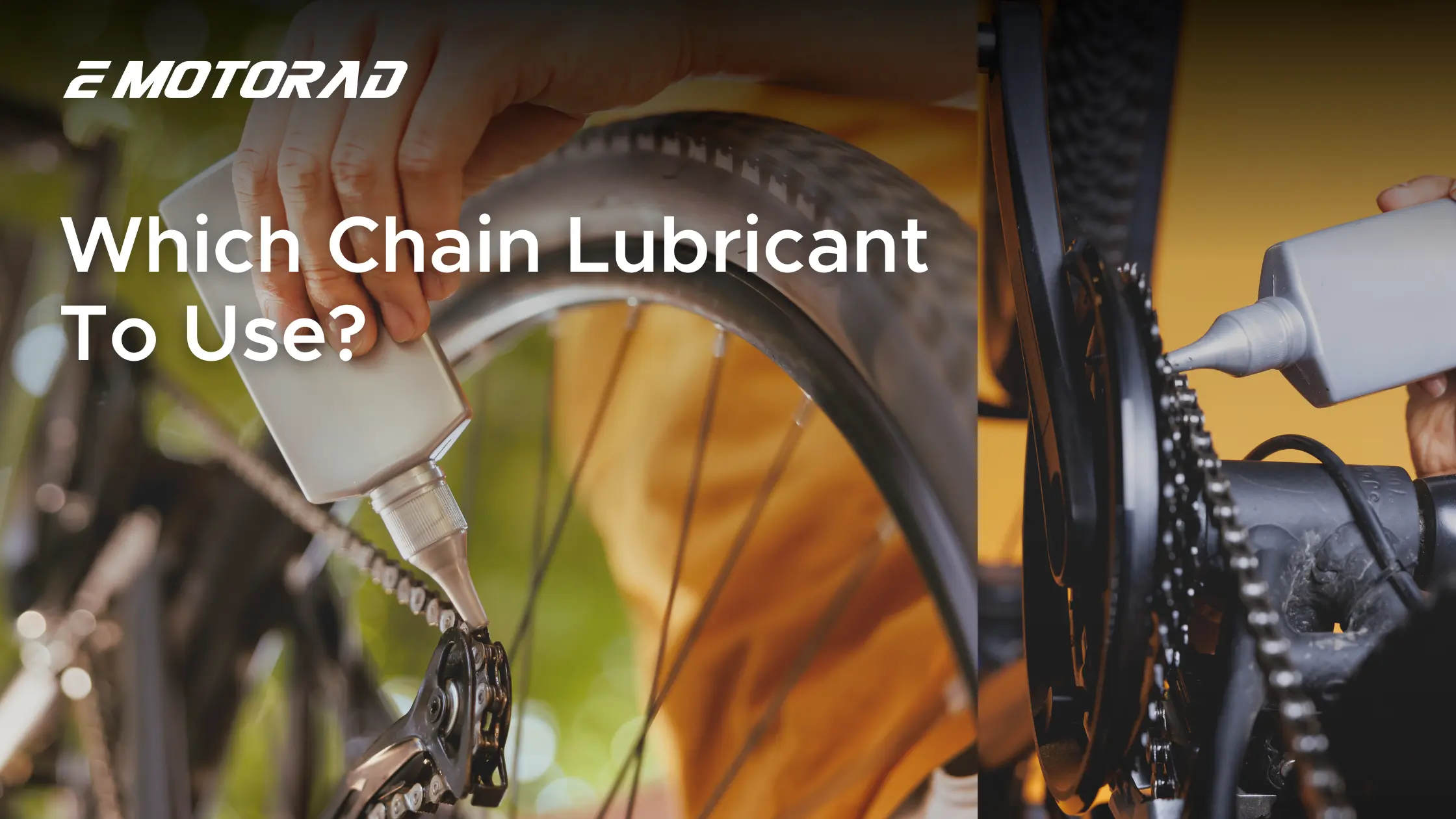 Electric Cycle Chain Lube: Should You Use Bike Chain Oil on E-cycles, Best Alternatives