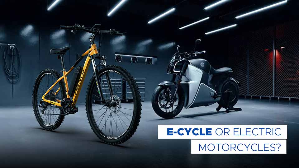 E-Cycle vs Electric Motorcycle Detailed Comparison, Find Which One is Best