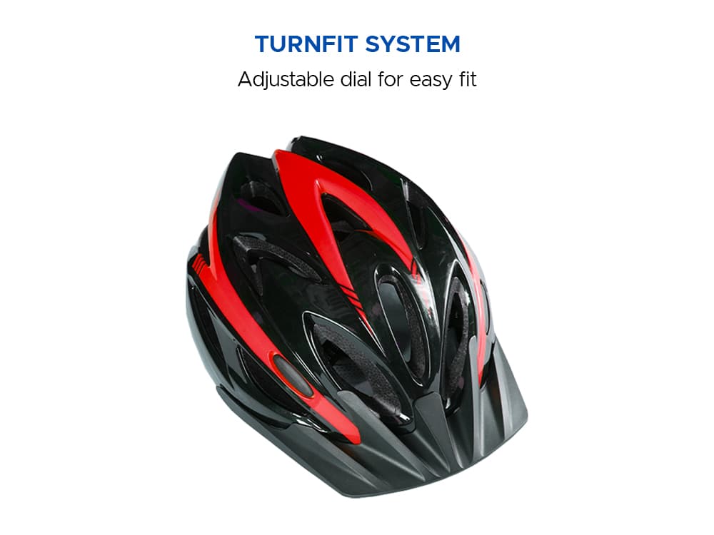 EMotorad LumiSafe in Black Red