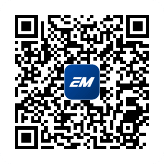 QR code to download the EMotorad Connect+ app