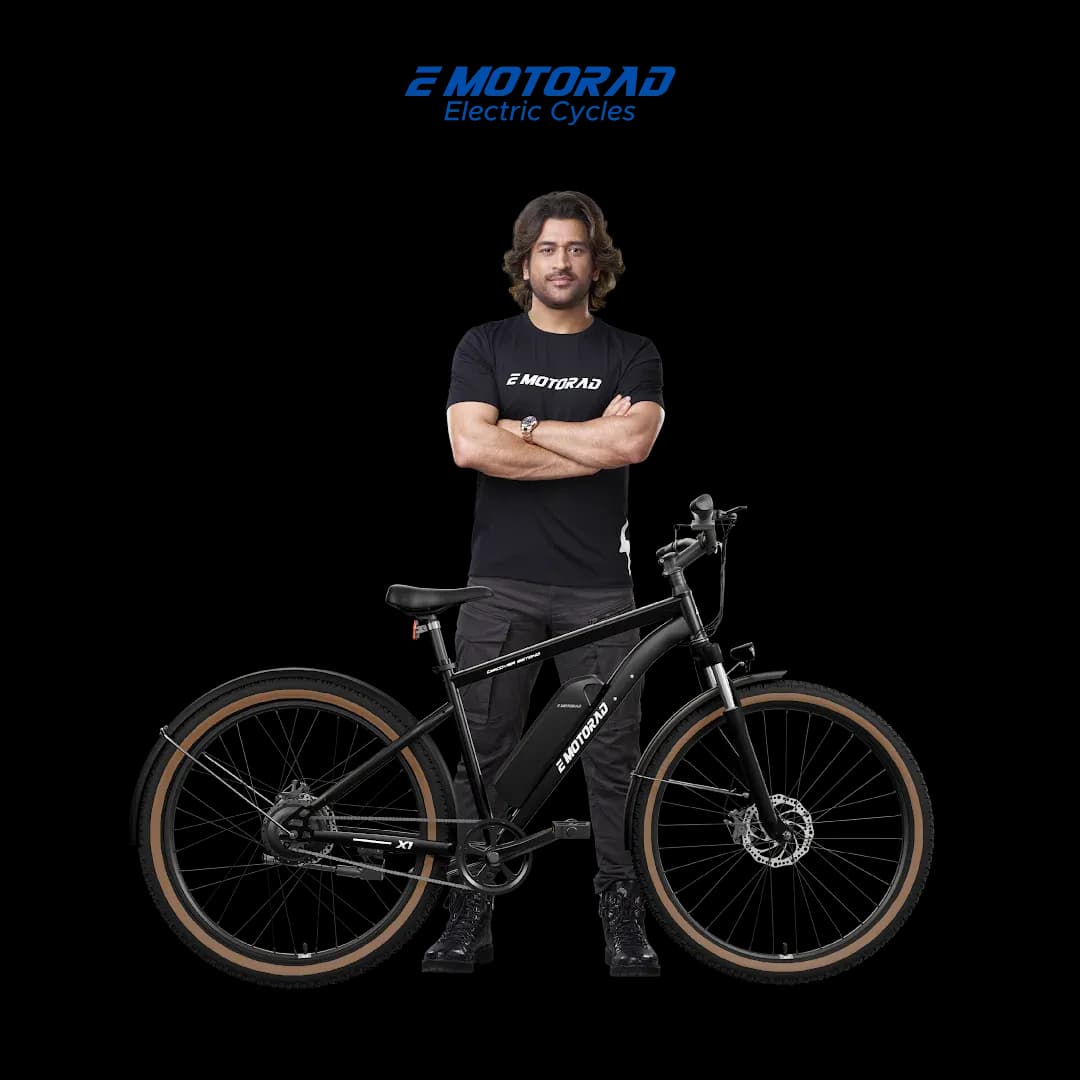 EMotorad X1 in Jet Black