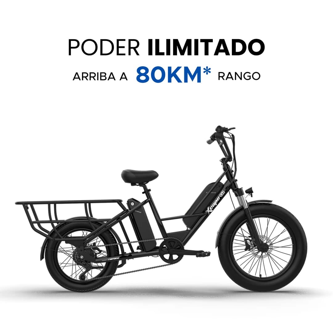 EMotorad G1 Cargo en color Black