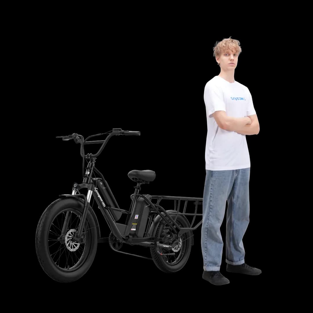 EMotorad Cargo G1 in Black