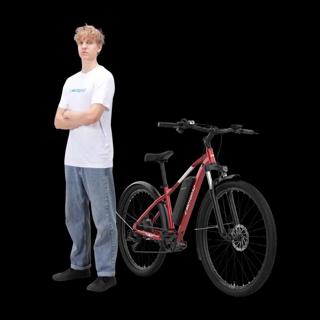 EMotorad T-Rex Air in Red