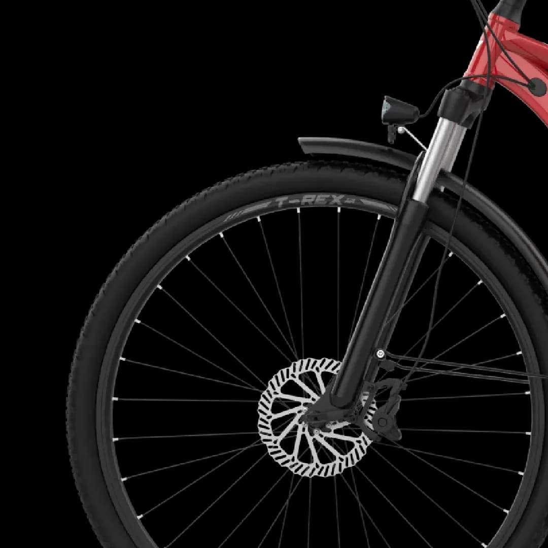 EMotorad T-Rex Air in Red