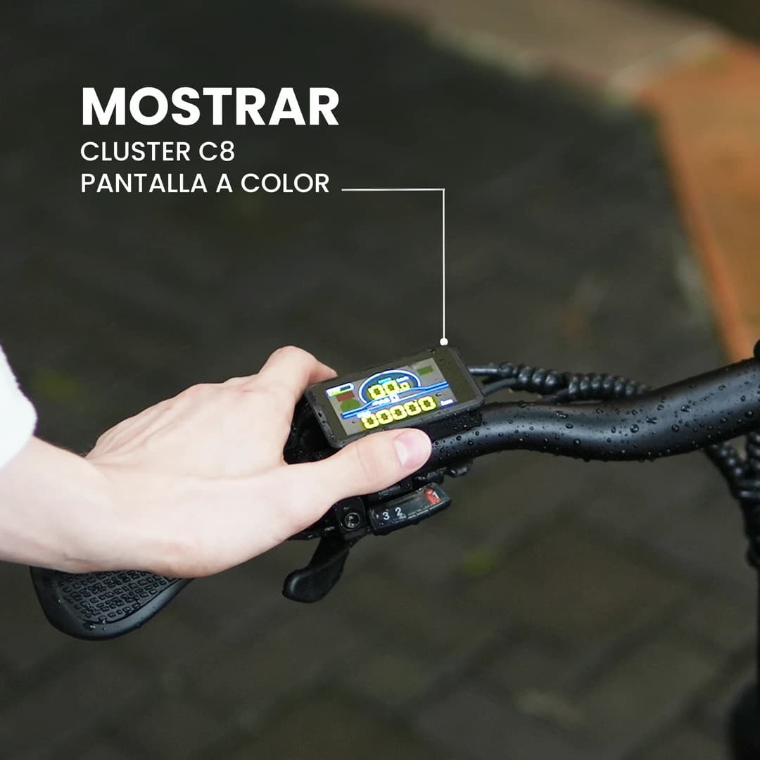 EMotorad EMX en color Negro / Verde