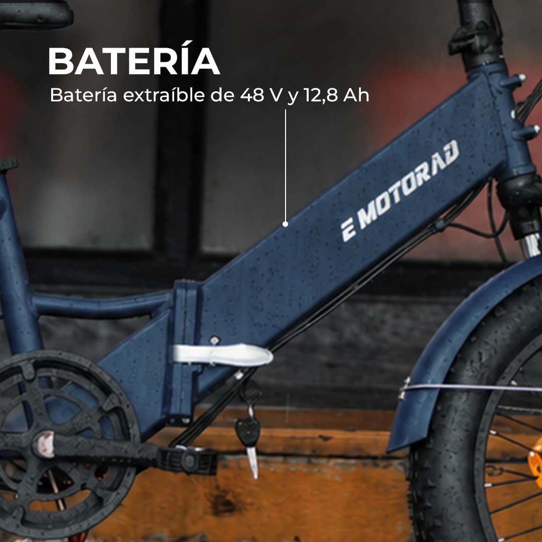 EMotorad Veloa en color Dark Blue