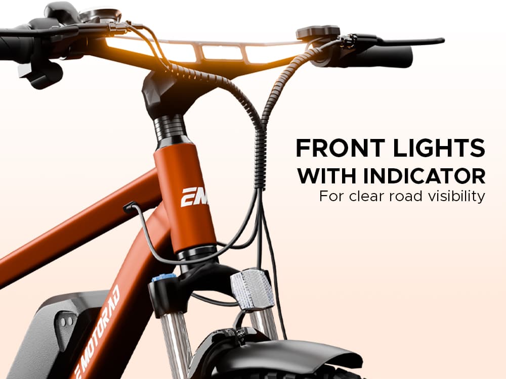 EMotorad T-Rex Pro in Flame Orange