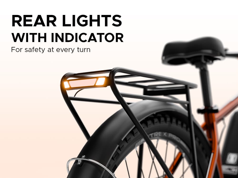 EMotorad T-Rex Pro in Flame Orange