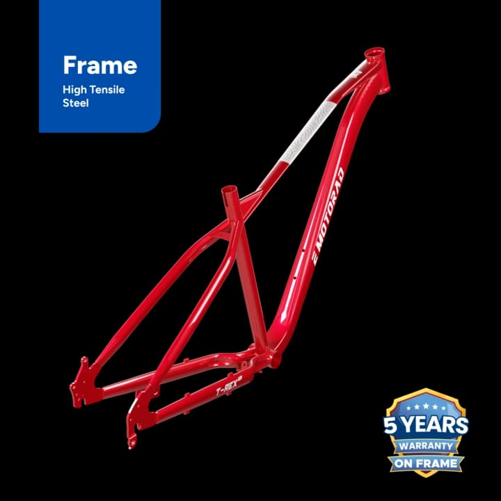 EMotorad T-Rex Air in Royal Red